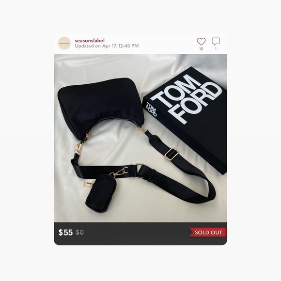 In Style Crossbody Bag — Beige - Picture 9 of 9